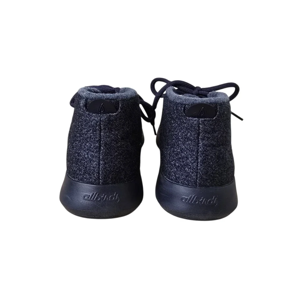 Allbirds Wool Runner-up Mizzle Navy Blue High Top Sneakers Womens Size 8 Gorp
